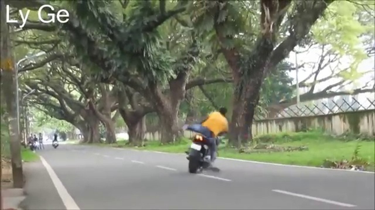 Results of bike stunts|| Please dont try || April 2017|| Life is so precious
