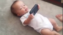 Baby Dancing with Mobile || So Cute Baby || Must Watch