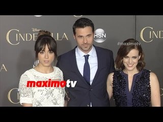 Chloe Bennet, Elizabeth Henstridge, Brett Dalton "Cinderella" World Premiere Red Carpet