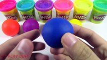 Learn Colors with Play Doh !! Play Doh Ice Cream Popsicle Peppa Pig Elephant Mo