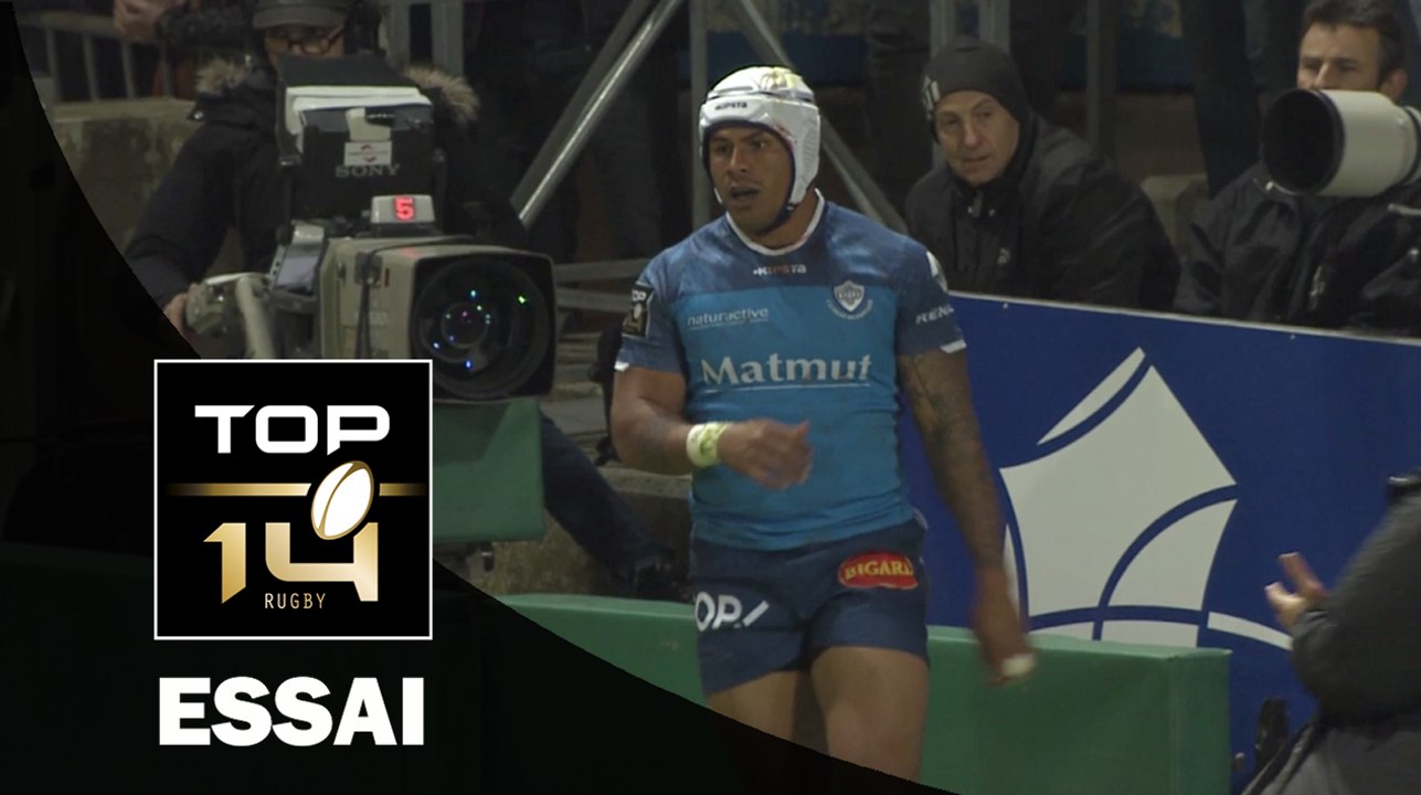 TOP 14 ‐ Essai 1 David SMITH (CAS) – Castres - Paris – J21 – Saison 2016/2017