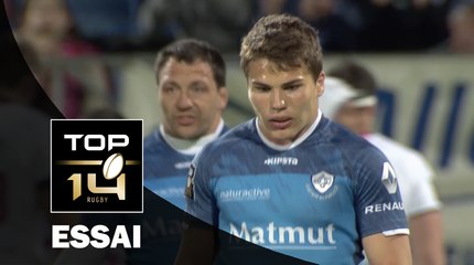 TOP 14 ‐ Essai Antoine DUPONT (CAS) – Castres - Paris – J21 – Saison 2016/2017