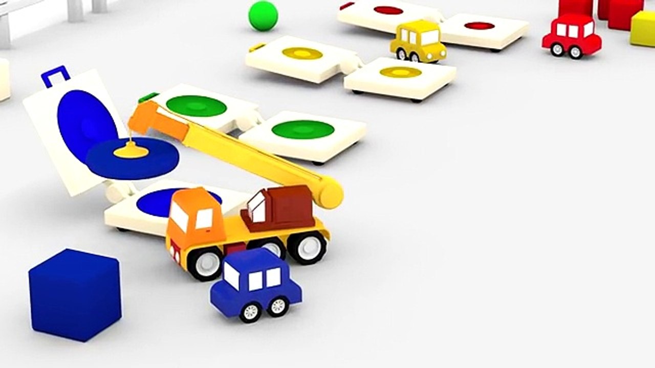 Cartoon Cars - PYRAMID FACTORY! - Car Cartoons for Kids. Car Videos for Children. Kid's Cartoons