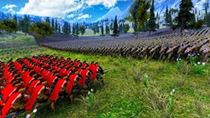 KWEBBELKOP-300 SPARTANS vs. 100,000 ORCS! (Ultimate Epic Battle Simulator)