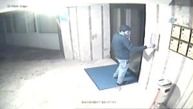 Aynı Binadan 5 Saat Arayla Hırsızlık...hırsızlık Anı Kamerada