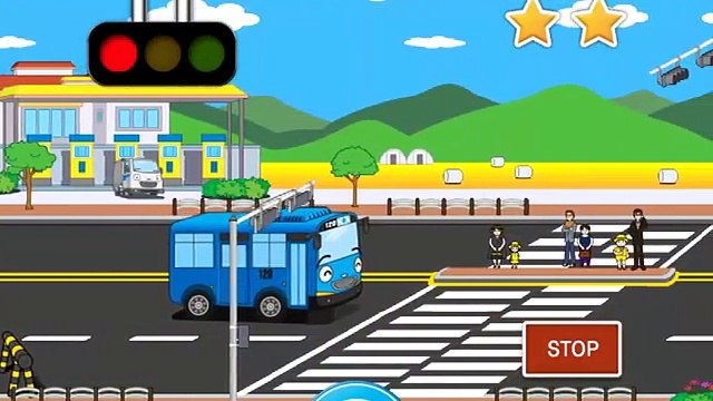 Learn ROAD SAFETY with TAYO the Little Bus! 타요 Kid's Games, Educational Cartoons 타요 도로놀이 장난감