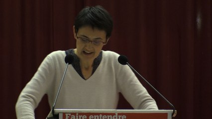 Dernier meeting de campagne à Lille pour Nathalie Arthaud