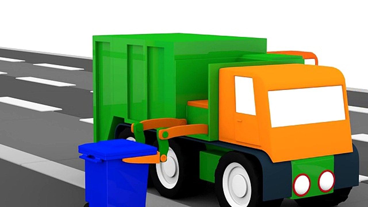 RECYCLING TRUCK Cartoon Construction. Kid's Cartoons. Videos for kids. Car Cartoons for kids,