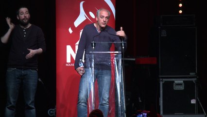 L'anticapitaliste Poutou se pose en candidat de l'avenir