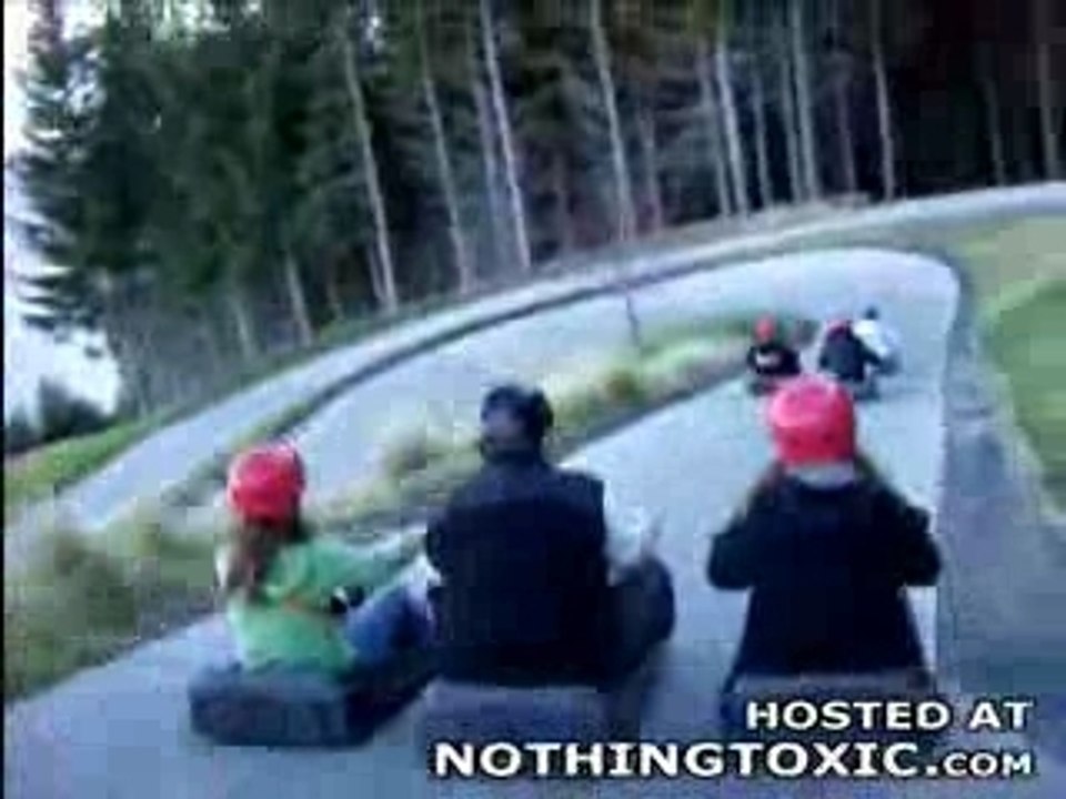 Luge sur piste