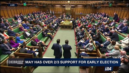 DEBRIEF | UK opposition will not block early election   | Wednesday, April 19th 2017