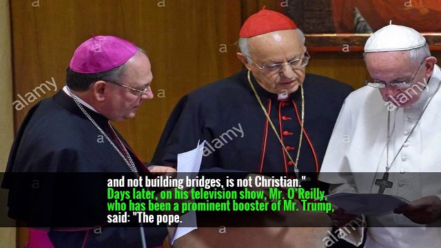 Bill O’Reilly Meets Pope Francis in Vatican V.I.P. Line