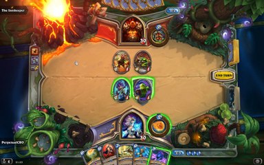 SECRET how to activate vulcano eruption Hearthstone.