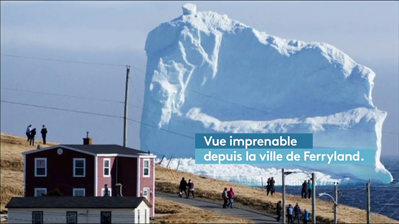 Canada : un iceberg coincé au large de Terre-Neuve