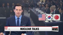 Nuclear envoys of S. Korea, U.S. and Japan to meet for talks next Tuesday in Tokyo
