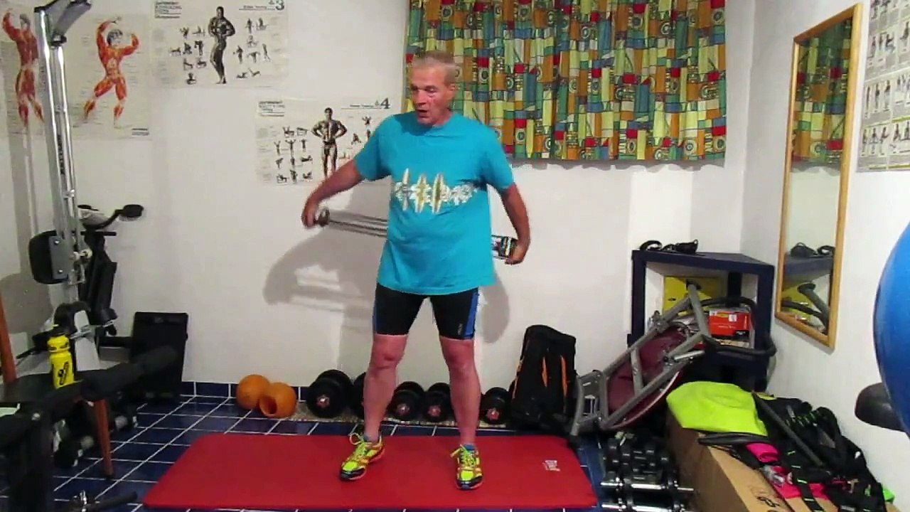 Bullworker dynamic Tuesday morning workout