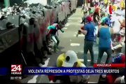 Venezuela: al menos tres muertos durante protesta contra Maduro