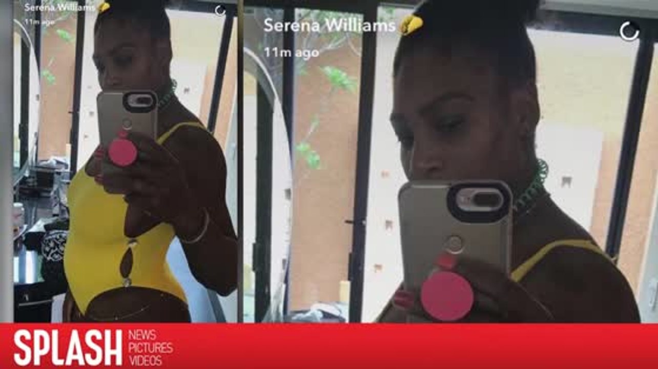 Serena Williams gibt ihre Schwangerschaft auf Snapchat bekannt