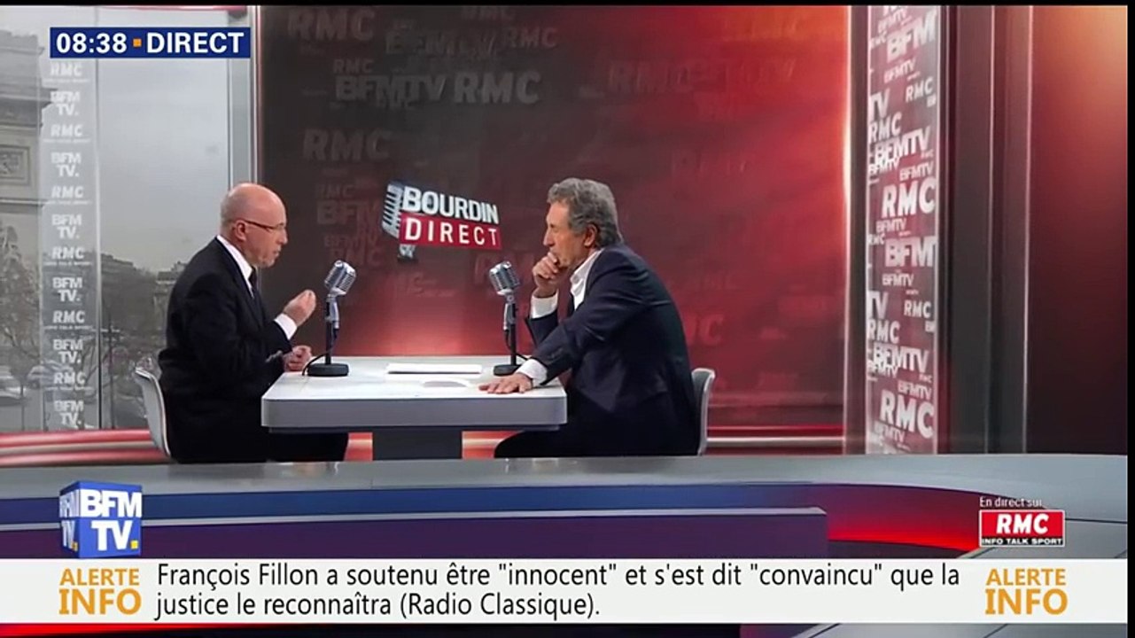 Eric Ciotti face à Bourdin Direct