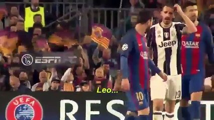 Juventus stars had a friendly fight over Leo Messi’s shirt (Video)