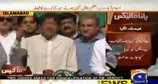 Senior Most Judges Ne Nawaz Sharif Ko Disqualify Karnay Ka Fesla dia- Imran Khan