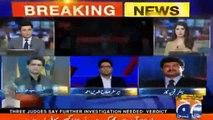 Hamid Mir Telling How Was Body Language Of Naeem Bukhari & Imran Khan