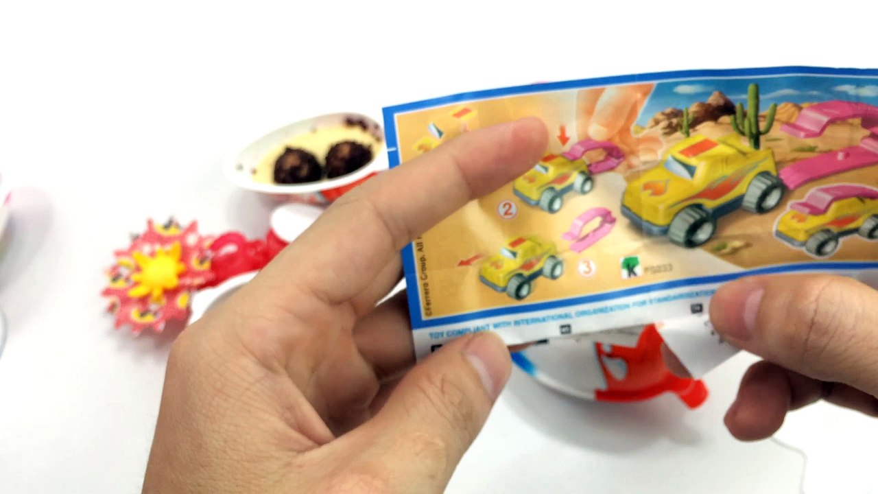 Learn Colors With Kinder Joy Surprise Eggs for Children and Educational - Mcqueen Car Toys for Kids