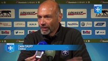 Cédric Daury avant AJ Auxerre - Tours FC