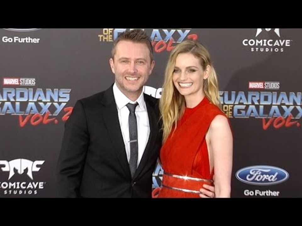Chris Hardwick and Lydia Hearst "Guardians of the Galaxy Vol 2" World Premiere