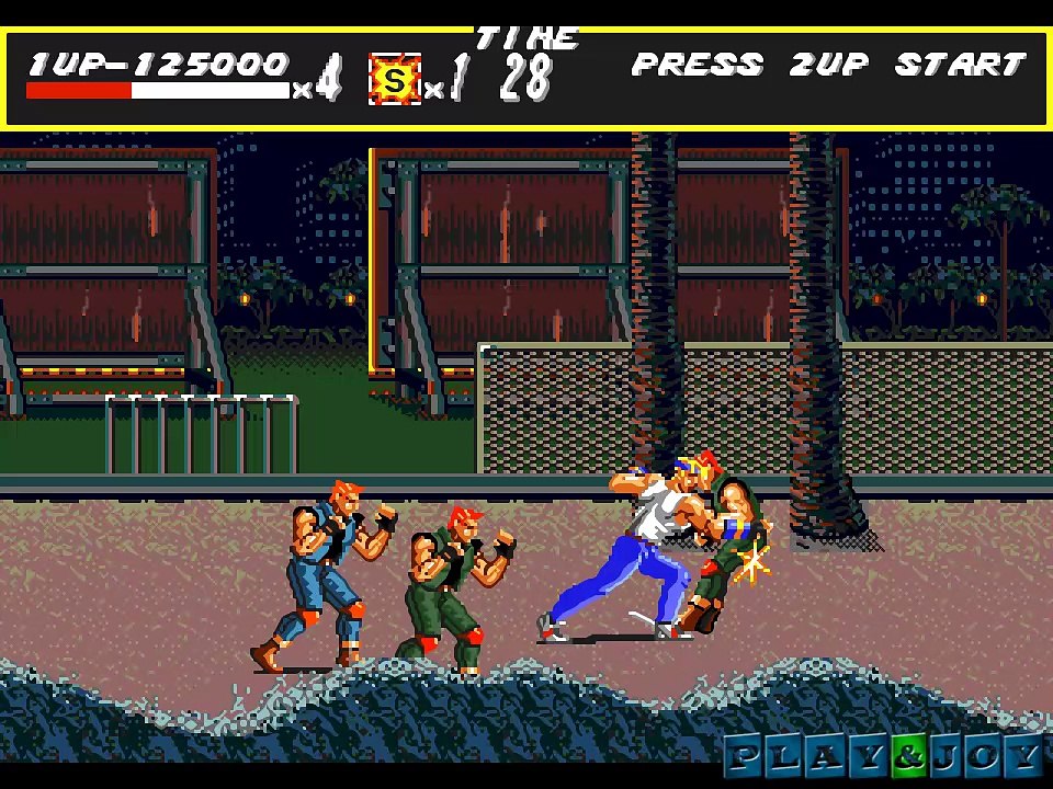 Streets Of Rage - stage 3 (sega mega drive)