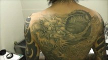 ゲゲゲの鬼太郎を刺青したお！凄腕ホストの入墨,タトゥー,Bad boy host TATTOO