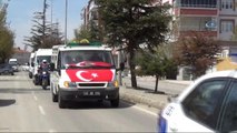 Şehit Polis Memuru Sadettin Demir Son Yolculuğuna Uğurlandı