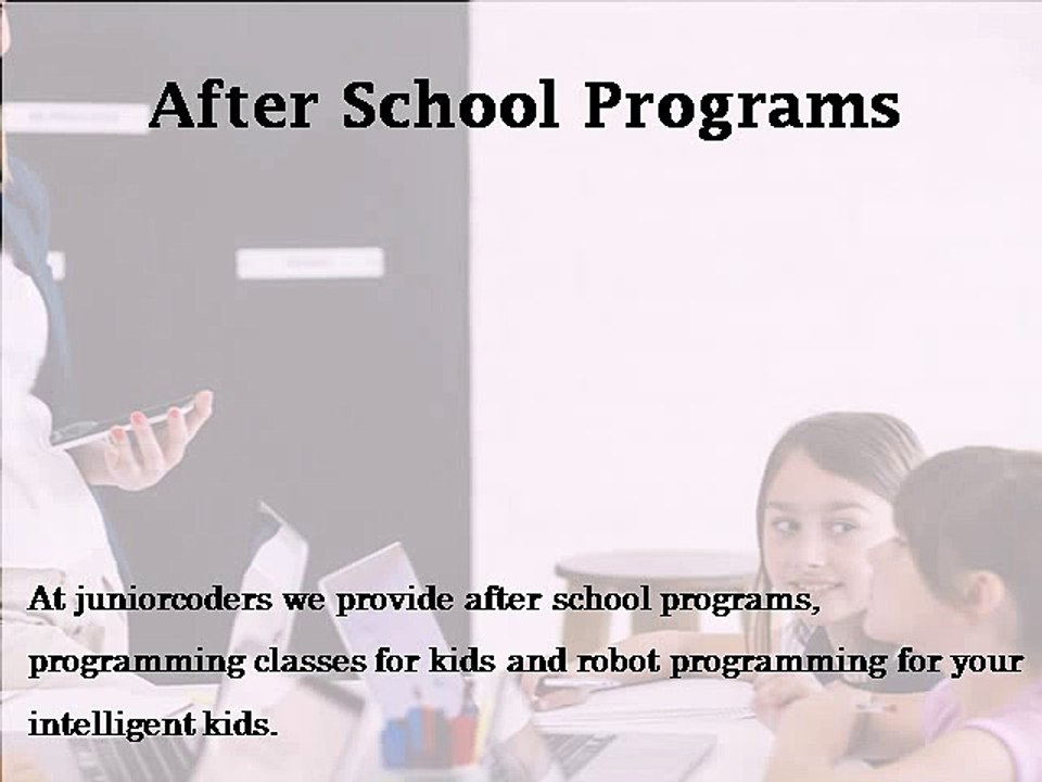 After School Programs - juniorcoders.ca