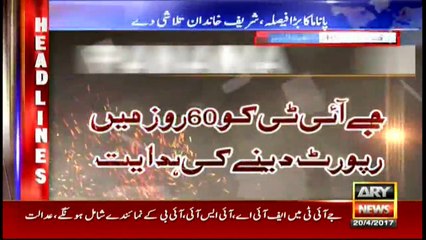 Headlines 1700 20th April 2017