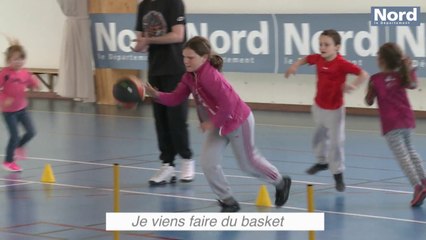 Des sportifs à la rencontre des enfants des villages du Nord