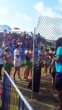 Finale du tournoi Antilles-Guyane des moins de 18 ans. Guyane contre Guadeloupe