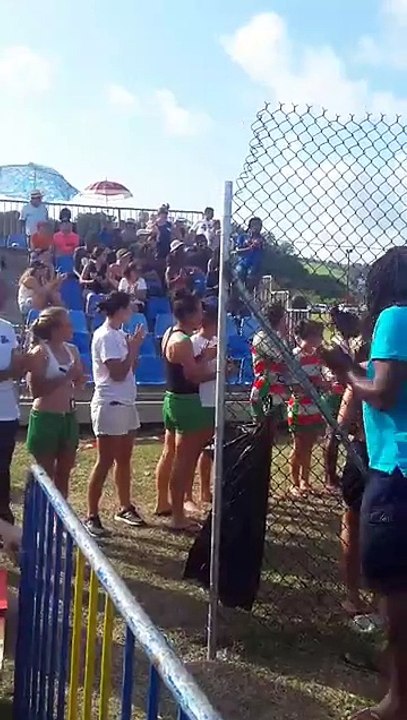Finale du tournoi Antilles-Guyane des moins de 18 ans. Guyane contre Guadeloupe