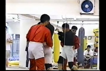 k-1　佐竹雅昭　対スタン・ザ・マン戦を控えてのハードトレーニング