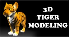 Modeling Tutorial Tiger Maya / tiger-modellierung tutorial / tutorial de modelado de tigre