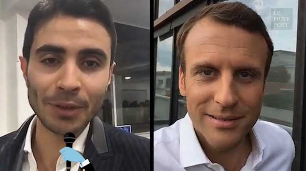 Sur Snapchat, Macron donne des conseils à un étudiant qui a "craqué pour sa prof"