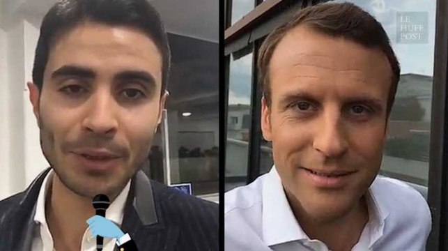 Sur Snapchat, Macron donne des conseils à un étudiant qui a craqué pour sa prof