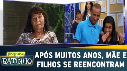Após ser expulsa de casa, mãe reencontra filhos