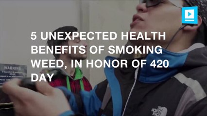 5 surprising health benefits of smoking weed