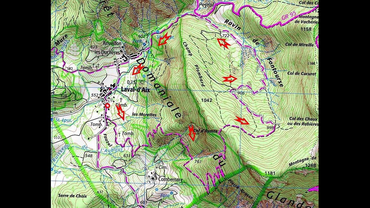 Trek géocaching de Laval - d’Aix  26 Diois