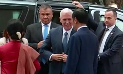 Jokowi Terima Kunjungan Wapres AS Mike Pence
