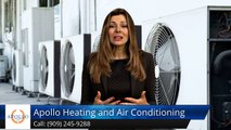 Fontana HVAC Contractor – Apollo Heating and Air Conditioning Outstanding 5 Star Review