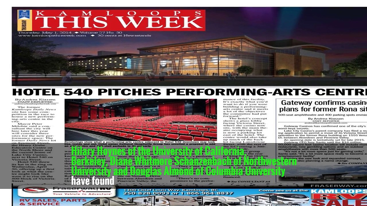 Hilary Hoynes of the University of California, Berkeley, Diane Whitmore Schanzenbach of Northwestern University and Douglas Almond of Columbia University have found