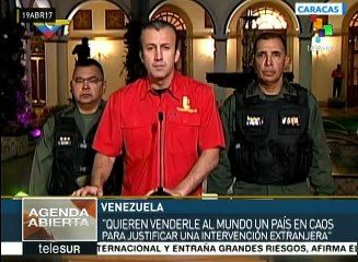 Vicepdte. venezolano dice que oposición quiere vender un país en caos