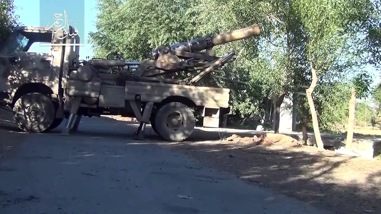 فيلق الرحمن - استهداف تجمع لقوات الأسد على جبهة مدينة عربين في الغوطة الشرقية