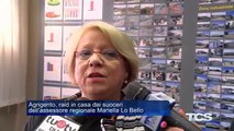 Agrigento raid in casa dei suoceri dell'assessore regionale Mariella Lo Bello